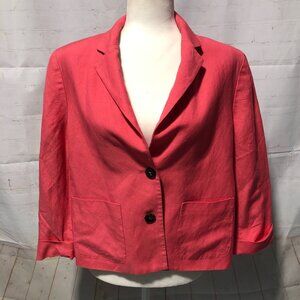 Evan Picone Pink Blazer Jacket size 10